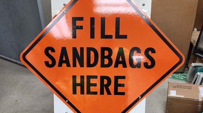 Free Sand and Sandbags Available Across the County as Inclement Weather Approaches