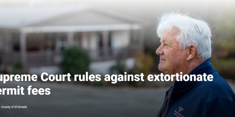 Sheetz v. El Dorado County: Closing the Loophole on Governmental Overreach