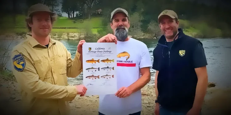 Milestone Angling: El Dorado County Fisherman Triumphs in California’s 500th Heritage Trout Challenge