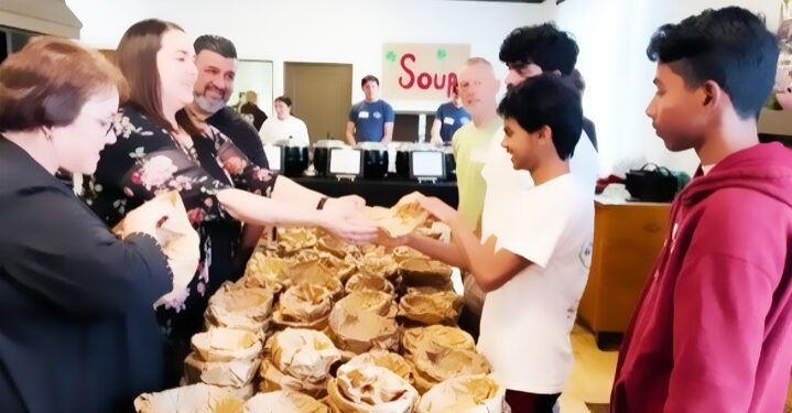 Hands4Hope Empty Bowls Dinner: Youth-Led Initiative Combats Hunger with Soup and Smiles