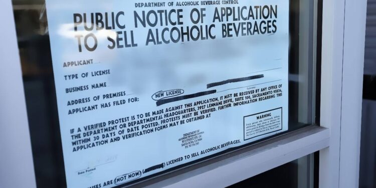 ABC Announces New Liquor Licenses for El Dorado County