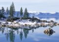 Surprise Snowfall Blankets Lake Tahoe in August