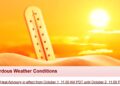 Heat Advisory Issued for Motherlode: Temperatures to Reach Dangerous Levels
