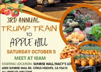 3rd Annual Trump Train to Apple Hill: A Patriotic Ride Through Gold Country