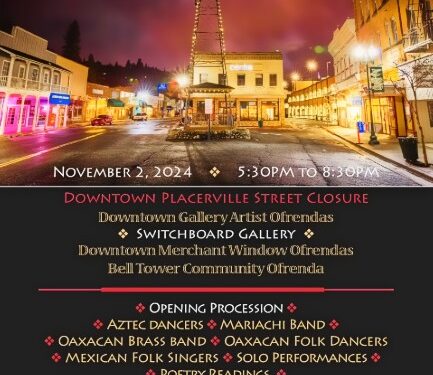 Placerville Sugar Skull Art Walk 2024: A Community Celebration of Art and Remembrance