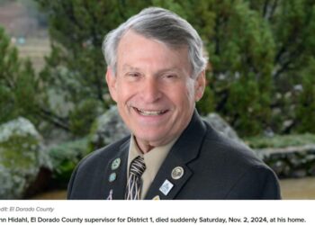 El Dorado County Mourns the Loss of Supervisor John Hidahl