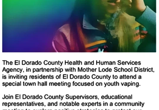 Protecting Our Youth: Tackling the Vaping Epidemic in El Dorado County