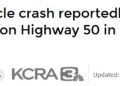 Traffic Alert: Multi-Vehicle Collision on Highway 50 Near Cameron Park