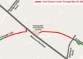 El Dorado Trail Overcrossing Project: Temporary Closure at Missouri Flat Road Through May 2025