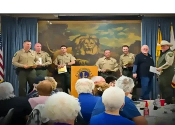 El Dorado County Sheriff’s School Resource Officers Honored by Mother Lode Lions Club