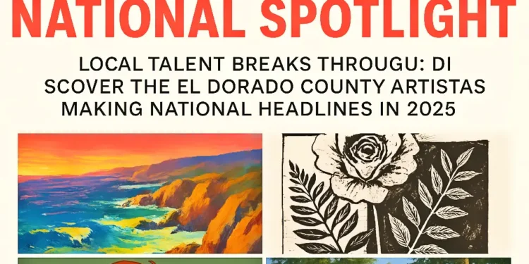 El Dorado County Artists Gain National Spotlight with Award-Winning Works