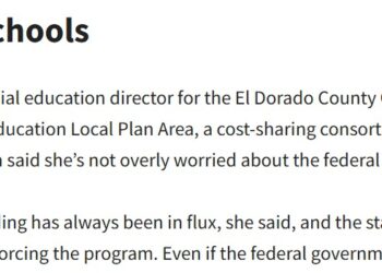 El Dorado County Educators Brace for Special Education Fallout if U.S. Department of Education Is Dismantled