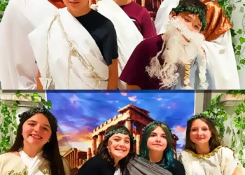 Ancient Greece Brought to Life at Pleasant Valley Middle School’s Groovy Greek Day