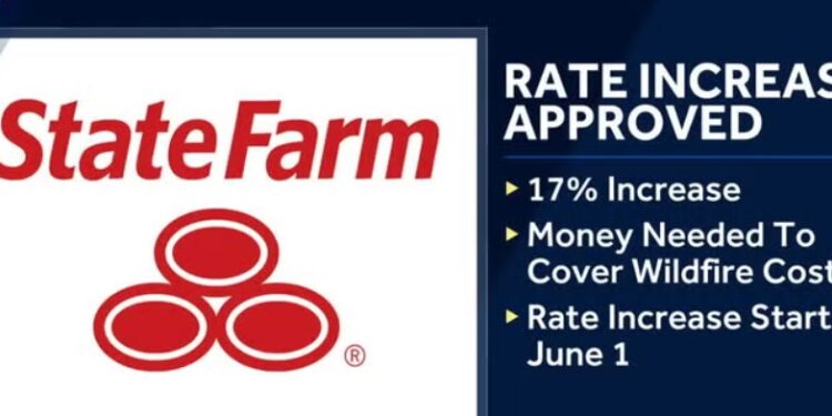 State Farm Gets Approval for Emergency 17% Rate Hike in California
