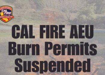 Cal Fire Suspends All Outdoor Burning in El Dorado County Amid Red Flag Warning