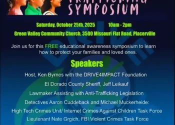 Community Alert: Free Anti-Trafficking Symposium Set for Oct. 25 in Placerville