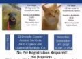 Free Pet Vaccine & Microchip Clinic — El Dorado County, Nov. 8