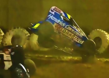 Kyle Larson’s Flip at Hangtown 100 Costs Hometown Favorite Win on Rain-Soaked Track