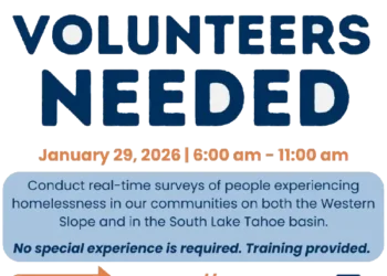 El Dorado County Seeks Volunteers for Federally Required 2026 Homelessness Count