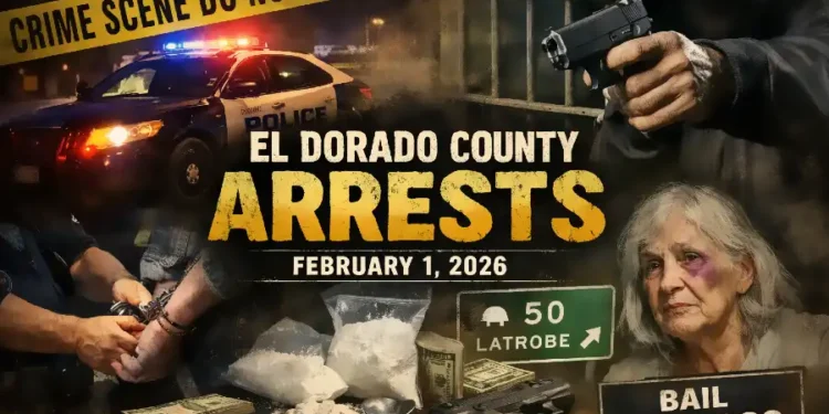 El Dorado County Arrest Blotter Feb. 1