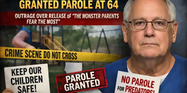 California Serial Child Molester Granted Parole at 64, Sparking Outrage Across Region