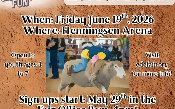 El Dorado County Fair Brings Back Mutton Bustin’ for 2026 Rodeo Crowd