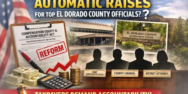 El Dorado Coalition Files Ballot Initiative to End Automatic Raises for Top County Officials