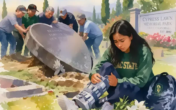 El Dorado Hills Teen Injured by Falling Gravestone Files Lawsuit Against Bay Area Cemetery