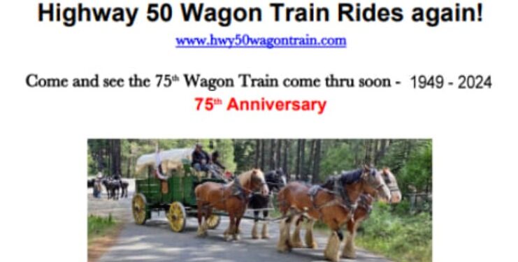 Embark on a Historic Journey: Celebrating 75 Years of the Highway 50 Wagon Train