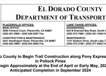 El Dorado County Embarks on Transformative Trail Enhancement Along Pony Express Route