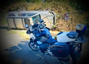 Teen Driver Overturns Vehicle at Silva Valley Elementary School