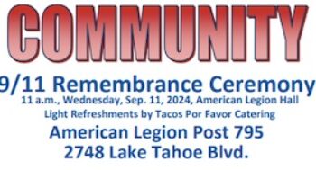 American Legion Post 795 Hosts 9/11 Remembrance Ceremony in South Lake Tahoe