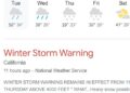 Winter Storm Warning: El Dorado County Urges Residents to Prepare for Heavy Rain, Strong Winds, and Snow