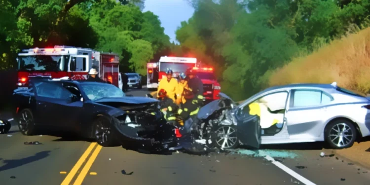 Fatal Head-On Crash in El Dorado Hills Kills 84-Year-Old Woman, Injures Three Others