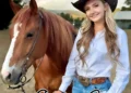 Aubrey Gist of Placerville Wins 2025 Rafter P Youth Award, Heads to Texas for National Cutting Finals