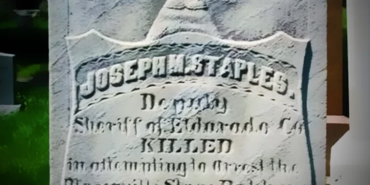 Remembering Deputy Joseph Staples: El Dorado’s First Fallen Lawman in Line of Duty