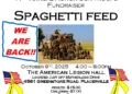 17th Annual Honor Our Troops Spaghetti Feed Returns to Placerville October 9