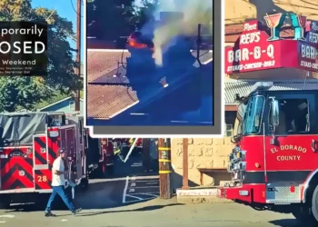Poor Red’s in El Dorado Temporarily Closed After Roof Exhaust Fan Fire