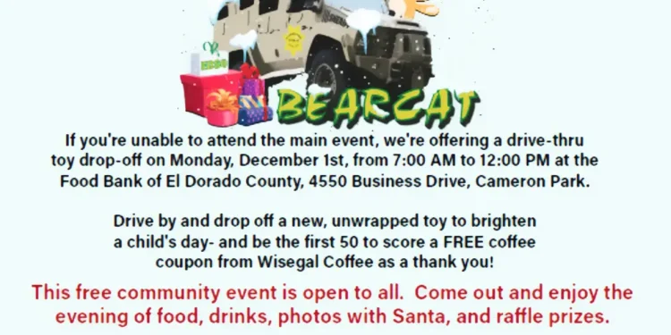 Toys From the Bearcat Community Christmas Event to Benefit County Families — Dec. 1, 2025