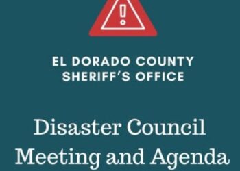 El Dorado County Disaster Council Meeting Slated for Dec. 4 — Public Encouraged to Attend