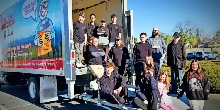 Cameron Park Teens Tackle Hunger, Collect 2,780 Pounds of Food for El Dorado County Families
