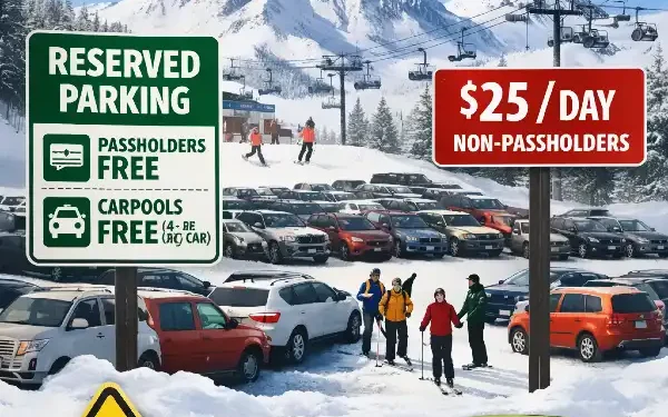 Sierra-at-Tahoe Announces Weekend Parking Reservation System for 2026–27 Season