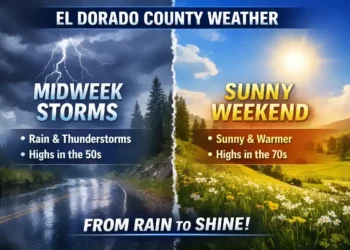 Spring Reality Check: Midweek Storms to Soak El Dorado County Before Sunny Weekend Return