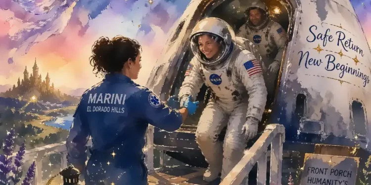 El Dorado Hills Resident Assists in Astronaut Recovery Following Successful Spacecraft Deployment