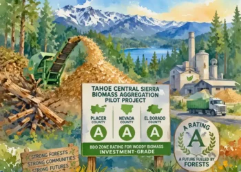 El Dorado County Earns Top Biomass Rating in Tahoe Sierra Pilot Project