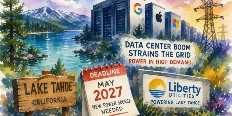 Tahoe Power Supply at Risk as Nevada Data Center Boom Strains Regional Grid