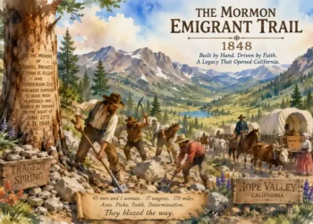 The Road They Built by Hand: How 46 Mormon Pioneers Carved a Wagon Trail Across the Sierra in 1848