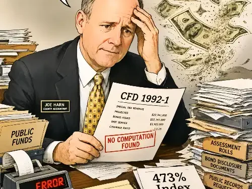 Joe Harn’s Missing $9.4 Million Calculation Raises Questions About County Oversight