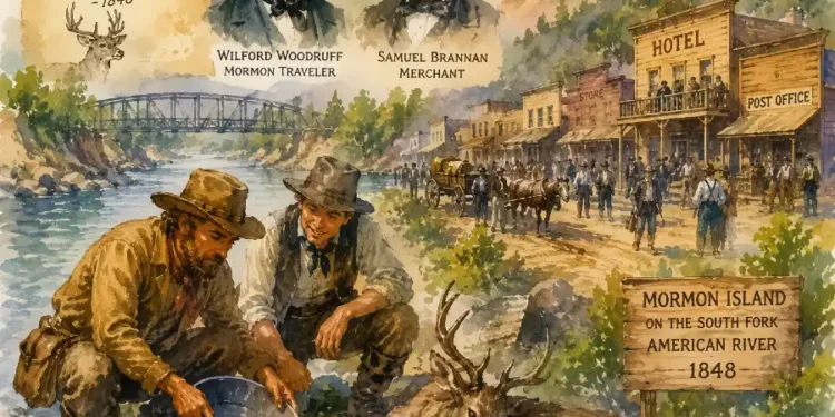 Gold, Deer Meat and Destiny: How Mormon Island Rose From a Campfire on the American River