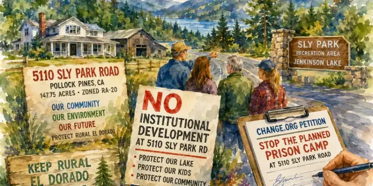 Rural Pollock Pines Residents Rally Against Rumored Institutional Project Near Jenkinson Lake